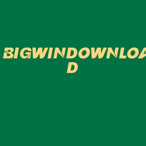 Logo da BIGWINDOWNLOAD